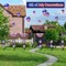 4th of July Patriotic Pinwheels Decorations, 20 Pack Pinwheels for Kids Sparkly Reflective Pinwheels for Yard and Garden
